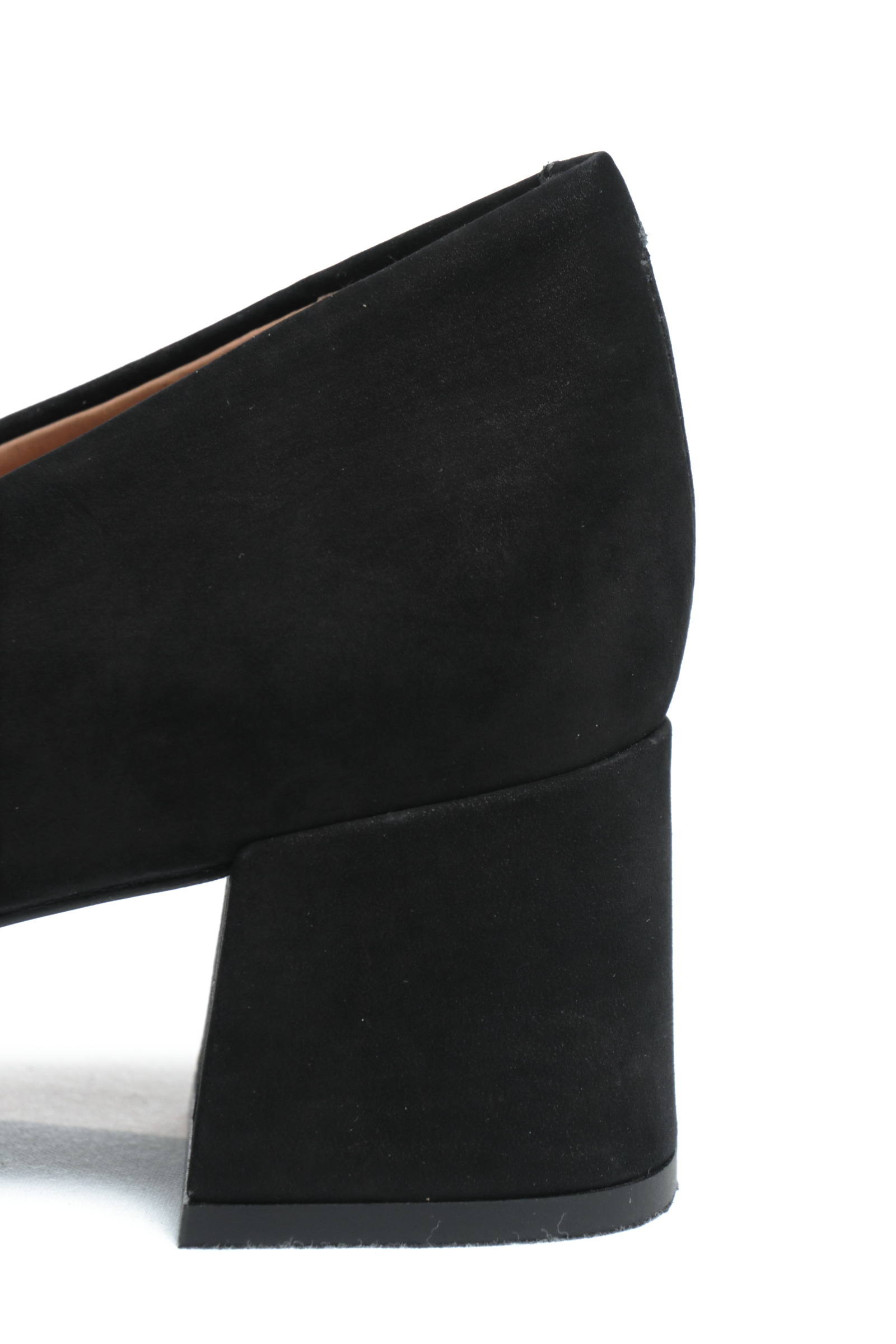 TABiTA - 5058965 スエード レザー スクエアトゥ チャンキーヒール