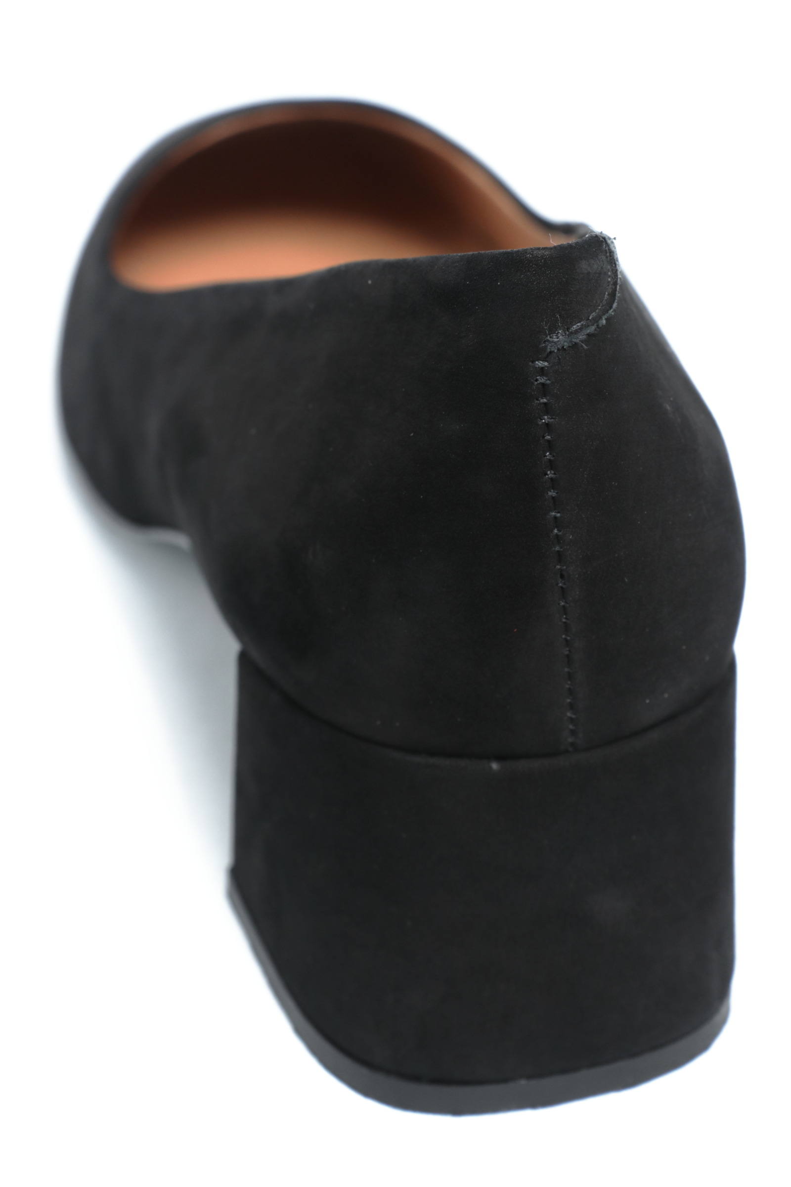 トッズ ダブルT パンプス チャンキーヒール スクエアトゥ スエード 37 TABiTA - 5058965 スエード レザー スクエアトゥ チャンキーヒール