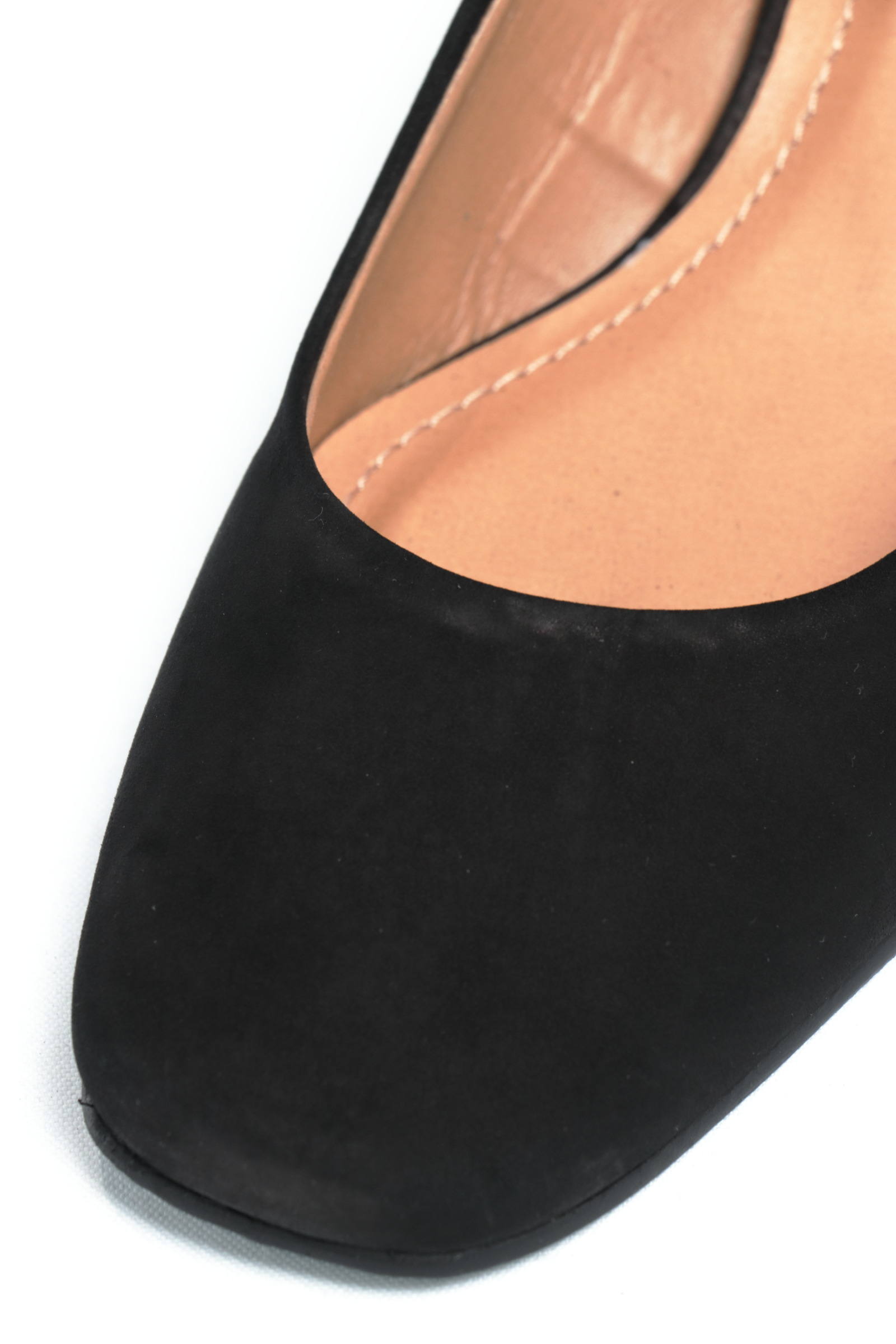 TABiTA - 5058965 スエード レザー スクエアトゥ チャンキーヒール