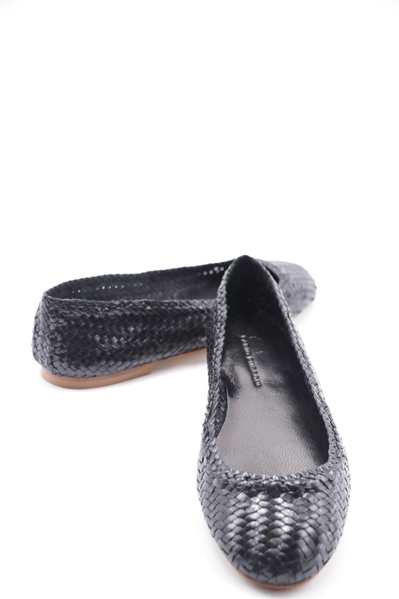 ファビオ ルスコーニ Fabio Rusconi Lanaレザー イントレチャート フラットヒール1 5 ブラック Lana Bl 0 人気満点 Moenvironment Org