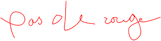 Pas de Rouge パドルージュ